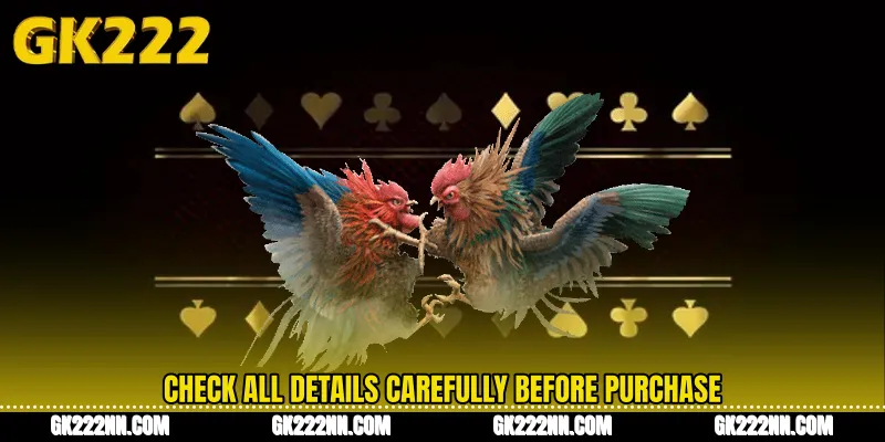 Check All Details Carefully Before Purchase