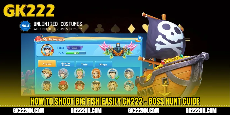 How to Shoot Big Fish Easily GK222 - Boss Hunt Guide