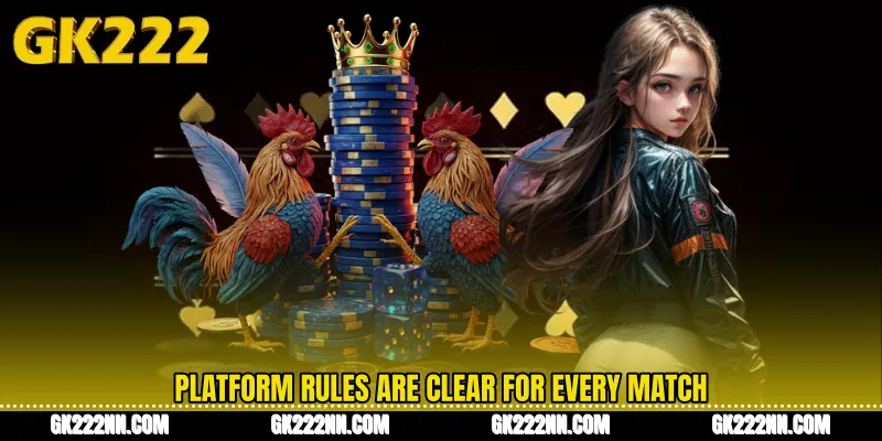 Platform Rules Are Clear for Every Match